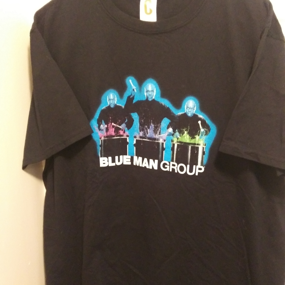 Vintage Blue Man Group tshirt - Picture 1 of 3